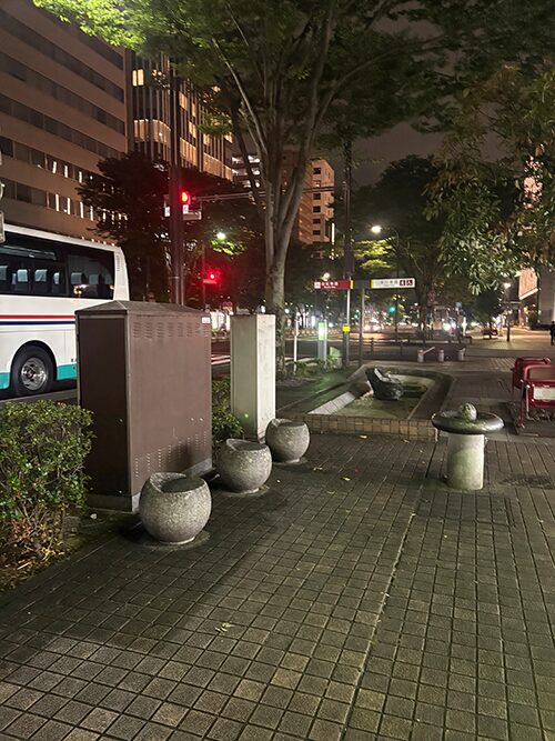仙台駅シャトルバスの帰り